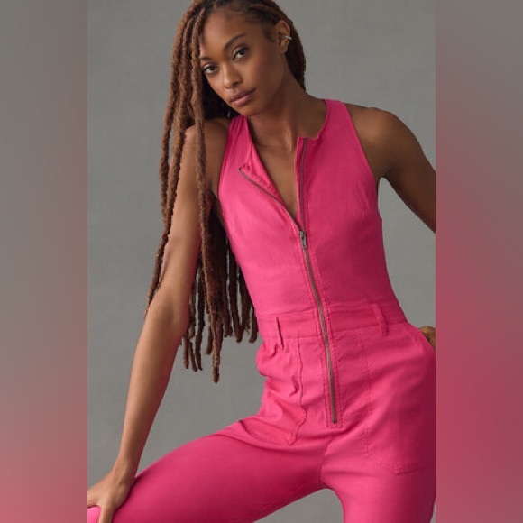 Anthropologie The Naomi Workwear Jumpsuit by Maeve - Picture 3 of 15